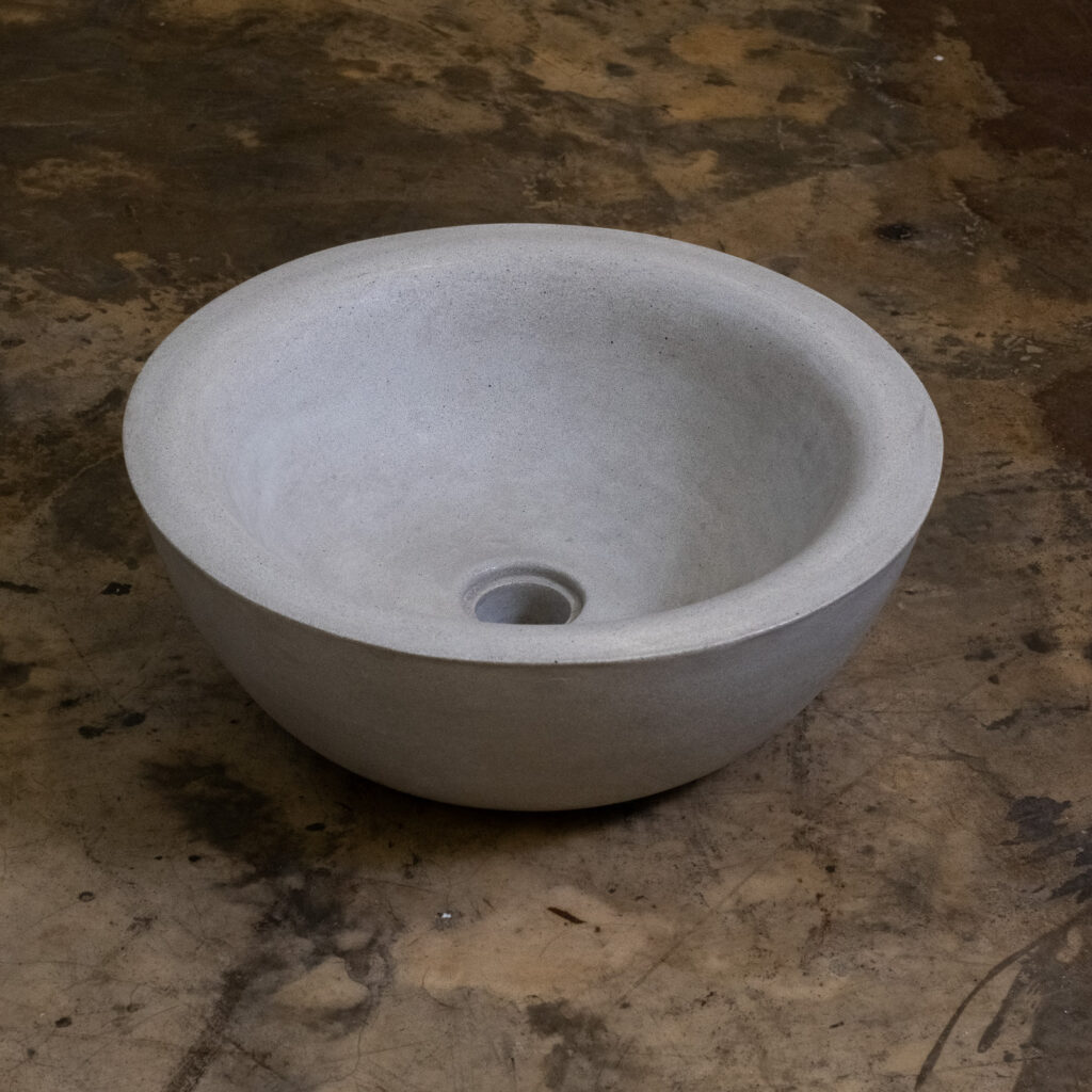 Side view of Stonecast's Chi Cha Basin in Wolf Grey