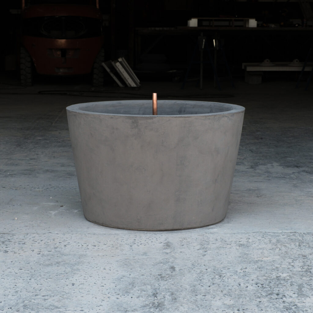 Stonecast Wine Zen water feature with copper spout