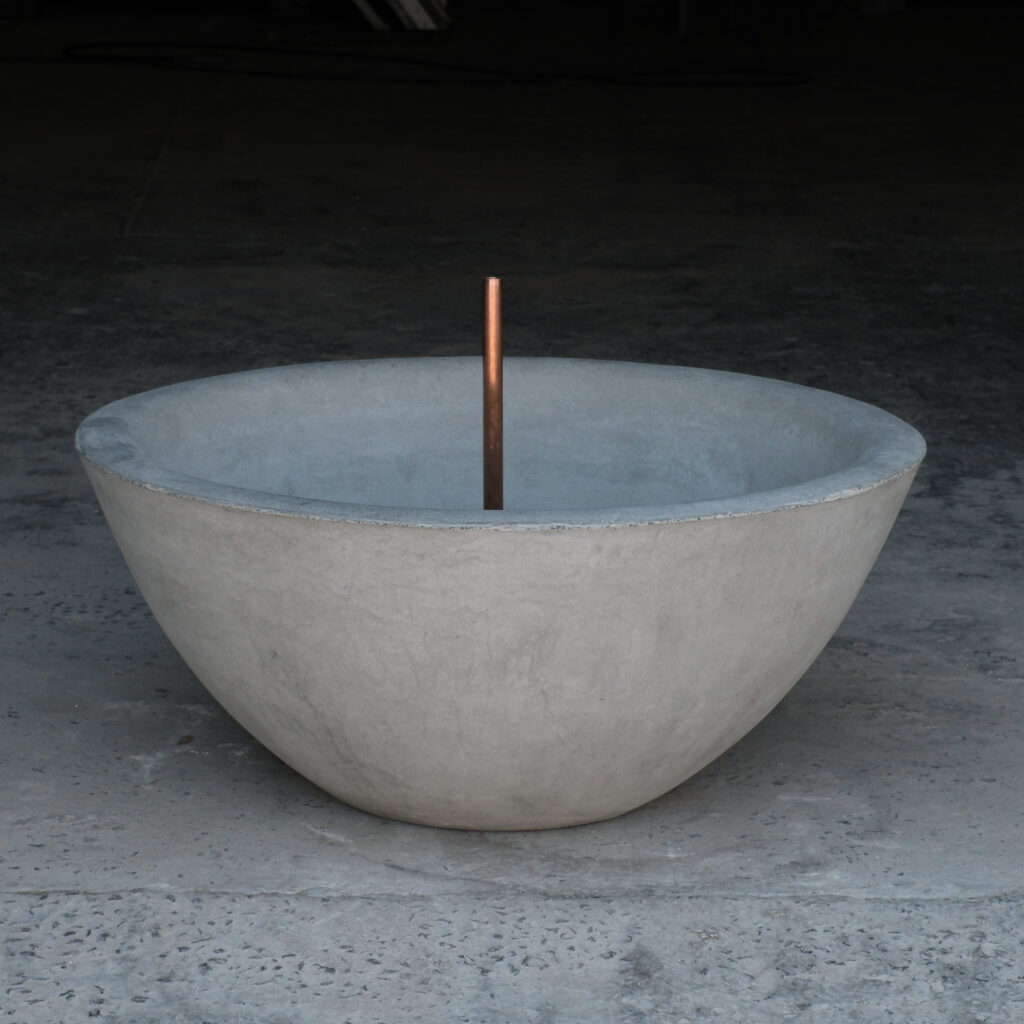 Stonecast Tai Chi Water feature with copper spout